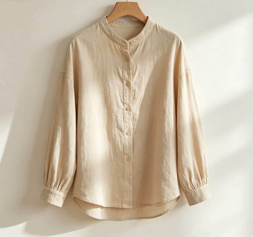 Button‑down Casual Blouse